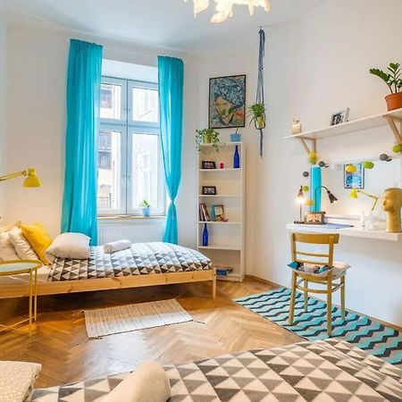 Blue Peace-Apartment With Free Parking In Center For 1-6 People Kraków Eksteriør billede