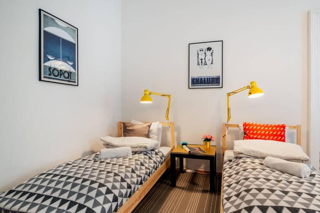 Blue Peace-Apartment With Free Parking In Center For 1-6 People Kraków Eksteriør billede